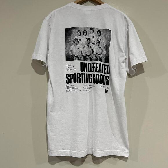 Undefeated Sporting Goods Full Contact Athletics Tee Shirt - Picture 1 of 7